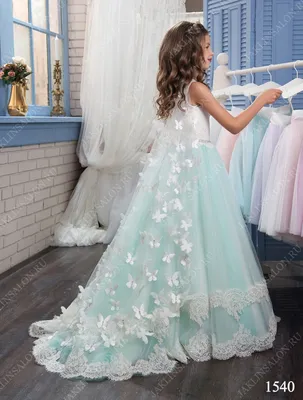 Детское платье модель 1540 | Wedding dresses for girls, Girls pageant  dresses, Flower girl dress lace