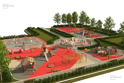 Создайте детскую площадку или парк для своего города!