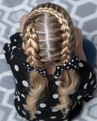 Прически на детские средние волосы (39 фото): видео-инструкция как сделать  красивую укладку для девочки своими руками, фото и цена