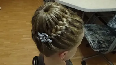 Детские Прически для девочек в садик в школу Hairstyle for girls for school  - YouTube