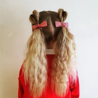Лучшие прически на 1 сентября в школу: 50 фото идей для средних и длинных  волос | Идеи причесок, Плетеные прически, Детские волосы