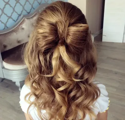 Простая и Красивая Прическа на Новый год 2021 Водопад с локонами. Waterfall  Braid. Holiday Hairstyle - YouTube