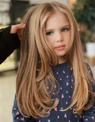 Детские стрижки для длинных волос фото фото