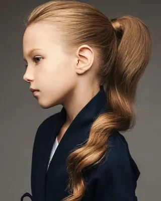 Модные детские стрижки для девочек на длинные волосы - Kidsalon.su
