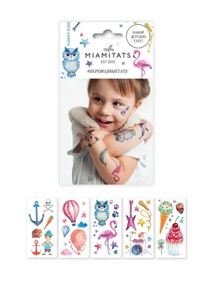 Набор для творчества Школа Талантов Детские татуировки Я люблю единорогов  купить по цене 330 ₽ в интернет-магазине Детский мир