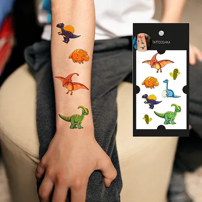 Набор «Детские татуировки», светятся в темноте, 2 листа (7104945) - Купить  по цене от 51.00 руб. | Интернет магазин SIMA-LAND.RU