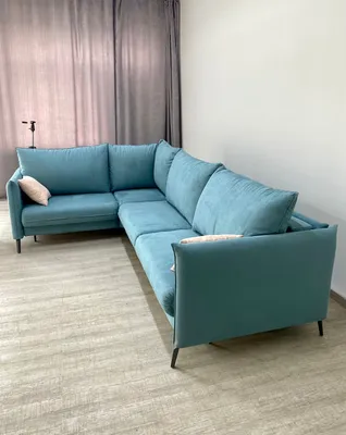 Угловой диван Вектор-комфорт (мягкие подлокотники), левый цена от 67984.27  руб. купить в Москве, 9 фото