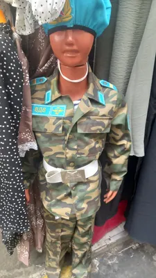 Детский военный костюм для девочки купить в интернет магазине Мир Хлопка