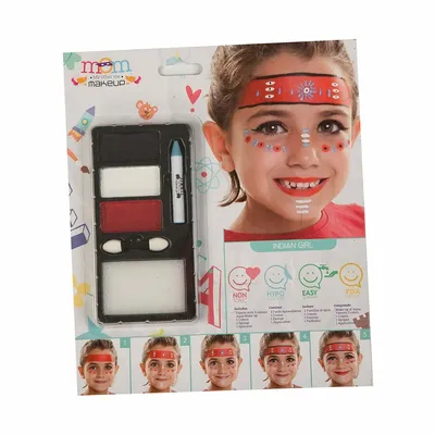 Детский Макияж для лица на Хэллоуин и страшный паук и забавная наклейка с  татуировкой искусственная наклейка | AliExpress