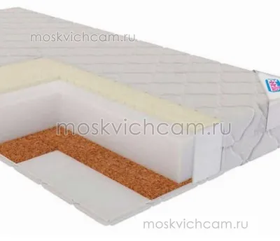 Детский ортопедический матрас Nastella Sweet Dream 120х60 см. / Детские  матрасы / Размер 120х60 см. / Интернет-магазин Moskvichcam.ru