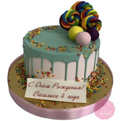 Торт с ягодами и бабочками | Vanillas-Cakes