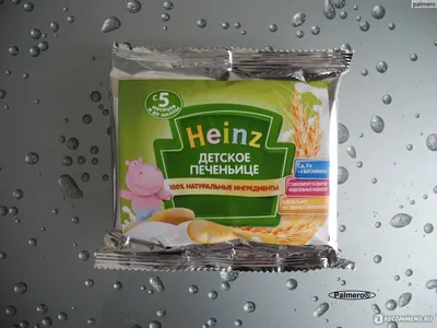 Печенье детское Heinz С 5 месяцев | отзывы