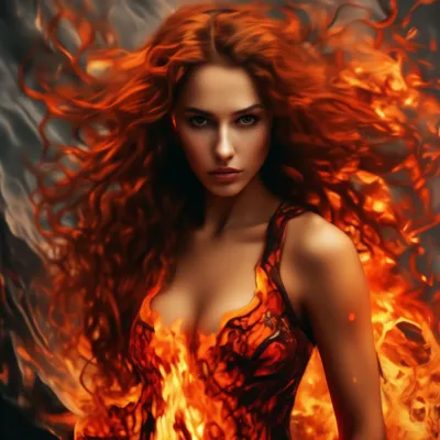 Картины Marvel \"женщина огонь\" - арт 020000101 | Купить в интернет-магазине  Фото в дом - Фото в дом