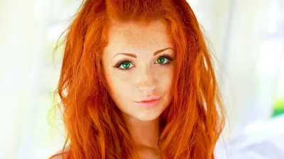 Девушка с рыжими волосами | Рыжие волосы, Волосы, Рыжий