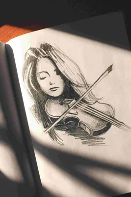 Девушка со скрипкой (возможно, дочь художника А.Джентилески в образе  Св.Сесилии (картина) — Орацио Джентилески