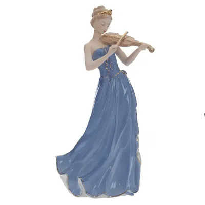 Схема вышивки «Девушка со скрипкой» (№2539599) - Вышивка крестом