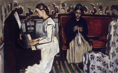 девушка сидит за пианино, положив подбородок на руку Стоковое Изображение -  изображение насчитывающей выражение, женщина: 221345097