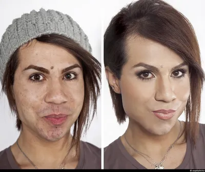 Девушки выкладывают свои фотографии без макияжа, доказывая, что настоящая  красота возможна и без косметики | Mixnews