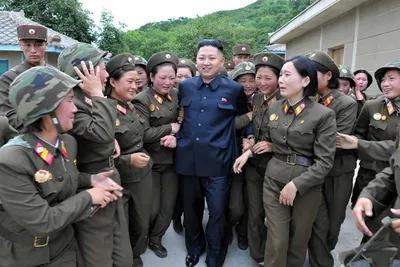 Красавицы из армии Северной Кореи