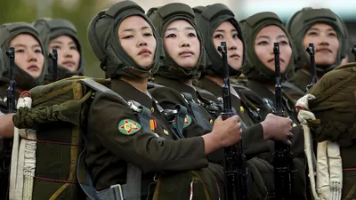 Девушки Южной и Северной Кореи. Такие от dotcomma за 18 июня 2018