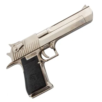 Desert Eagle, USA-Israel 1982, nickel plated - Irongate Armory