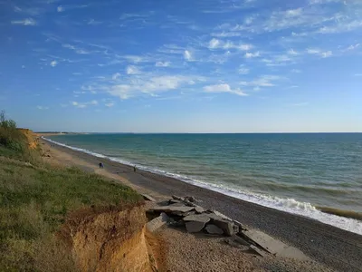 Как выглядит самый северный пляж на Черном море Краснодарского края.  Приехала посмотреть и заодно вам показать | Дневник северянки Сении | Дзен