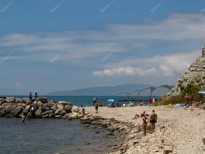 Пляжи побережья черного моря - 61 фото
