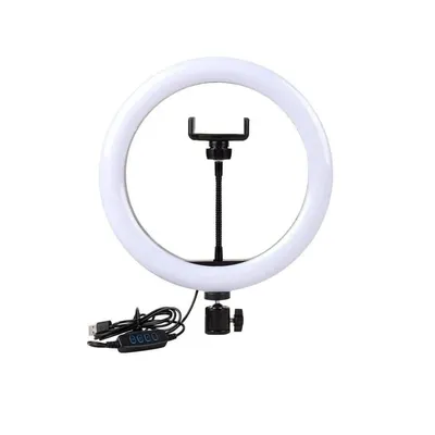 ᐉ Светодиодное кольцо Ring Fill light для селфи 26 см (1008047 Black-1)