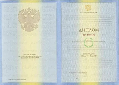 Купить диплом специалиста 1997-2003 по цене 17025 руб