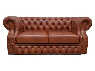 Двухместный диван \"ЧЕСТЕР\" (БОРДОВАЯ КОЖА) – купить в Санкт-Петербурге в  интернет-магазине SteksWood