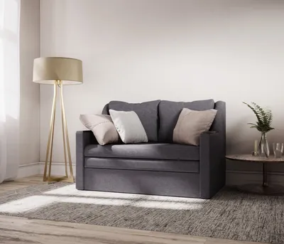 Прямой диван Дуэт Б выкатной в гостиную - купить в интернет-магазине мебели  — «100диванов»