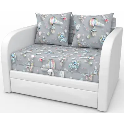 Купить детскую кровать диван «Rafael» с ящиком для белья в интернет магазине