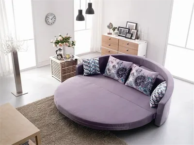 Купить модульный полукруглый диван для гостиной PD 04 под заказ по Вашим  размерам.