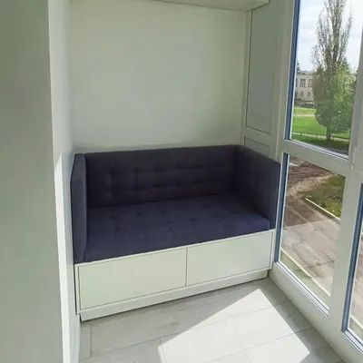 Заказать шкаф диван на балкон по индивидуальным размерам в Москве