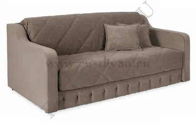 Диван-кровать Диван аккордеон Пафос с подушками без подлокотников, механизм  Аккордеон, 155х115х87 см - купить по низкой цене в интернет-магазине OZON  (1147678740)