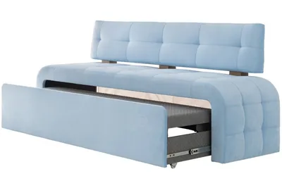 Кухонный диван Секрет-4 со спальным местом прямой (Капро эко крем) купить в  Находке по низкой цене в интернет магазине мебели