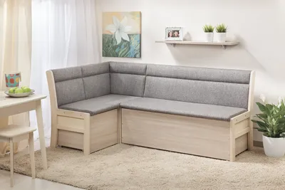 Кухонный угловой диван Каир со спальным местом купить за 29 120 ₽ в СПб.  Цены и фото