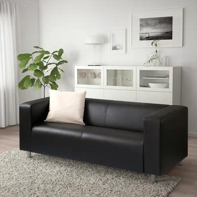 MORABO Loveseat, Grann/Bomstad white/wood - IKEA | Белые кожаные диваны,  Места для поцелуев, Кожаные диваны