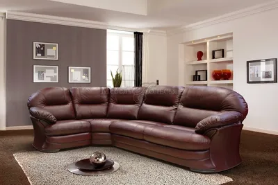 Угловой диван-кровать Йорк в натуральной коже купить в Москве от  производителя Пинскдрев - Белорусская мебель от Мебель Полесья.