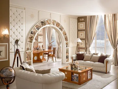 Как стильно оформить арку в квартире: 8 альтернативных решений | Блог  DG-Home