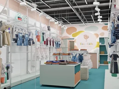 Дизайн интерьера магазина: разработка дизайна, цветовые решения | iLEDS.ru