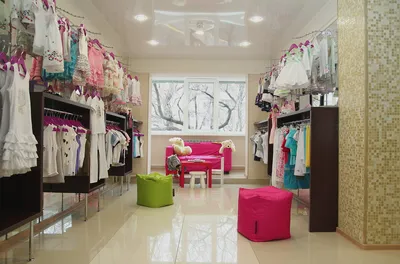 Дизайн магазина детской одежды «Юла» | Дизайн-студия CORNER