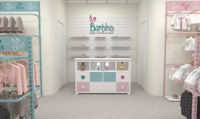 Локос | Уникальный дизайн Магазин детской одежды \"Bambino\"