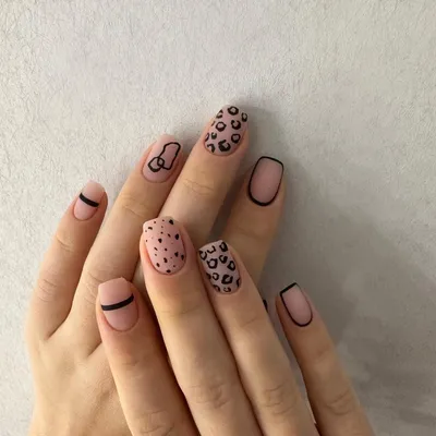 Модный дизайн коротких ногтей - 20Nails