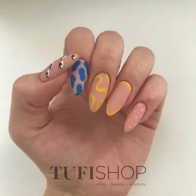 Нарощенные ногти (трендовый дизайн)- купить в Киеве | Tufishop.com.ua