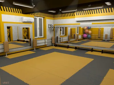 Дизайн фитнес зала: создание пространства для здорового образа жизни [85  фото]