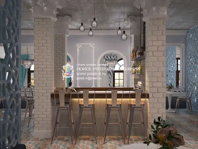 Дизайн интерьера кафе, ресторанов - Студия дизайна Екатерины Акуловой