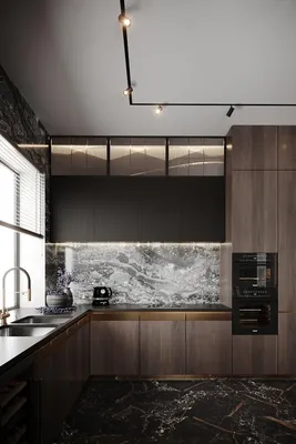 Дизайн интерьера кухни в частном доме | Блог L.DesignStudio