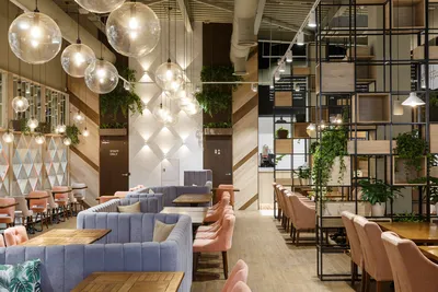 Дизайн интерьера ресторана, кафе в Днепре - студия ARTCLUB design
