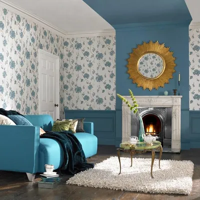 Комбинирование обоев в спальне: фото лучших сочетаний в интерьере двух  цветов. Как подобрать обои в спальню со светлой мебелью?